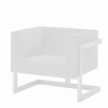 Кресло Mendoza белого цвета