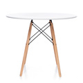 Аренда стола Eames Ø 90 см. белого цвета 2-2