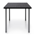 Аренда прямоугольного стола 150х68 черного цвета 3-2