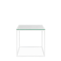 Аренда журнального стола Cube glass белого цвета 2-2