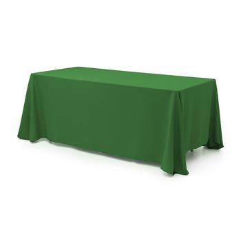 Скатерть зеленого цвета на прямоугольный стол 150 см