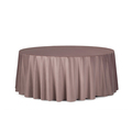 Аренда бархатной пыльно-фиолетовой скатерти на круглый стол Ø180 см-2