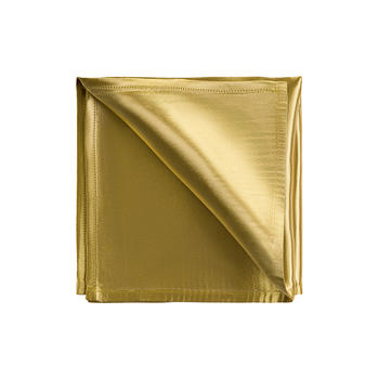 Салфетка золотого цвета 45х45 см