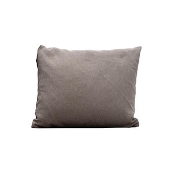 Подушка из ткани серого цвета