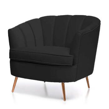 Кресло Maya черного цвета