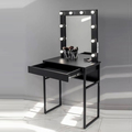 Аренда гримерного стола визажиста черного цвета 2-2