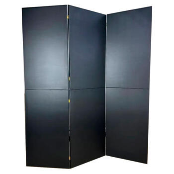 Ширма из ткани 250х170 черного цвета-1 Ширма из ткани 250х170 черного цвета