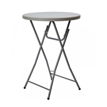 Коктейльный складной стол 80х110 серого цвета