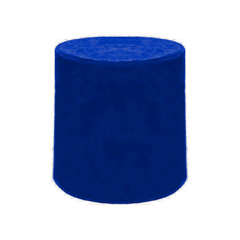Пуф Linder Brass синего цвета