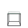 Аренда журнального стола Cube glass черного цвета 2-2