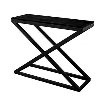 Прямоугольный стол X-Loft черного цвета