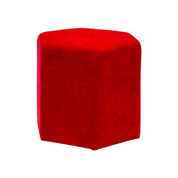 Пуф Rombe красного цвета-1 Пуф Rombe красного цвета